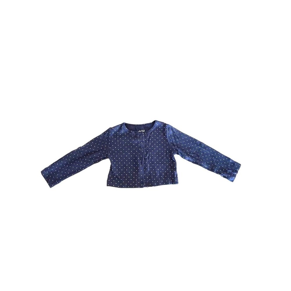 Child Of Mine By Carters Polka Dot Baby Cardigan 6-9M  Long Sleeve